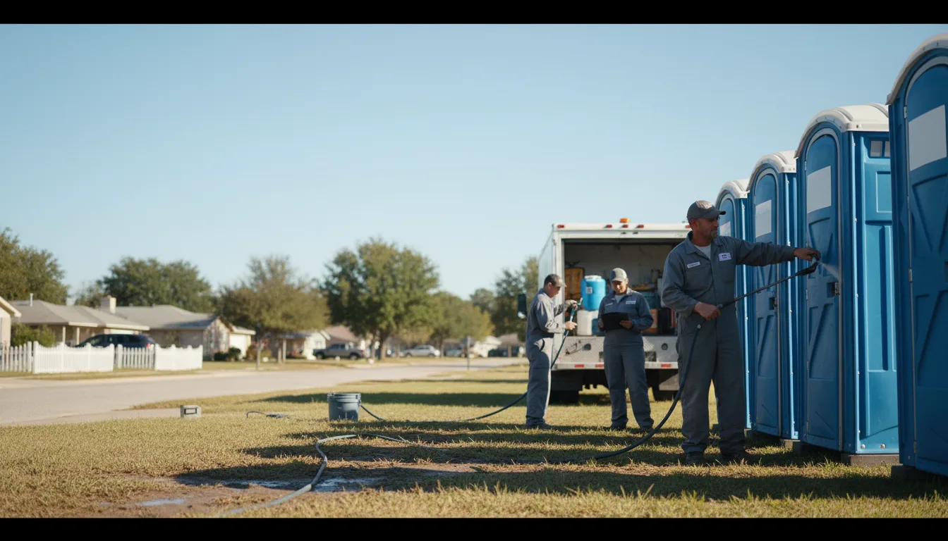 Long-Term Portable Toilet Rental in Prince George, VA near me